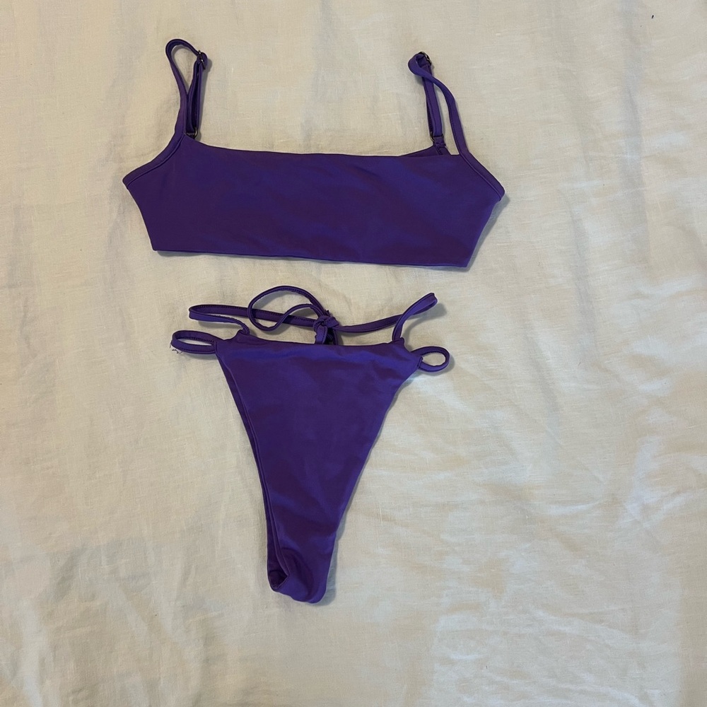 Oh Polly Purple Bikini Set